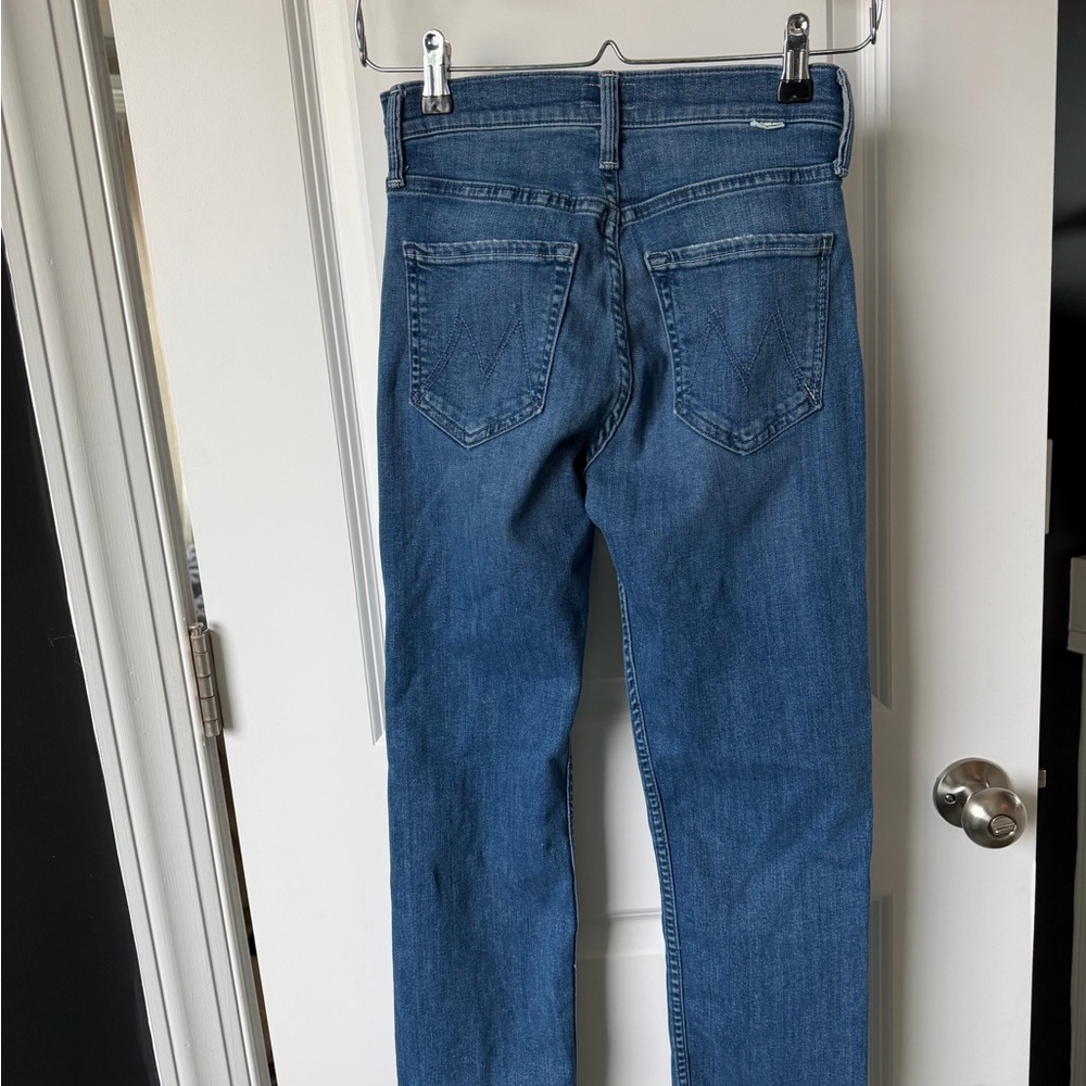 MOTHER Women’s Mid Rise Rider Ankle - Picture 2 of 5